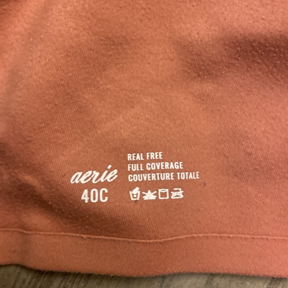 Aerie Real Free Full Coverage Underwire Bra size 40C in Rust - Picture 13 of 14